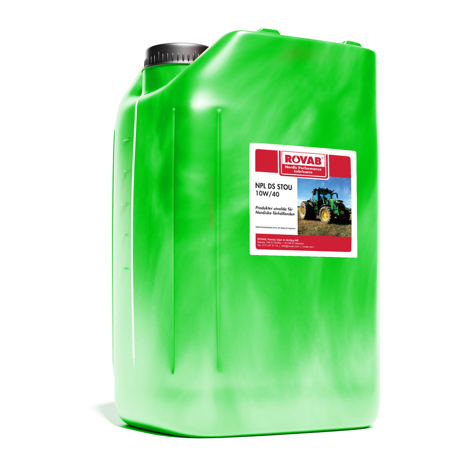 En bild på hur en dunk med NPL STOU 10W30 - 20 liter ser ut
